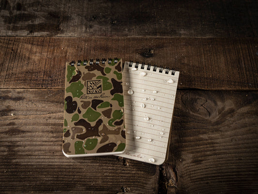Rite in the Rain 3" x 5" Top-Spiral Notebooks - Duck Camo
