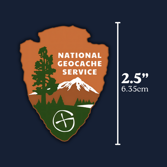 National Geocache Service Sticker