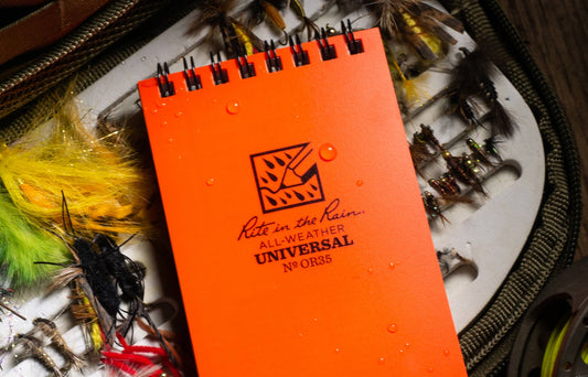 Rite in the Rain 3" x 5" Top Spiral Notebook - Orange