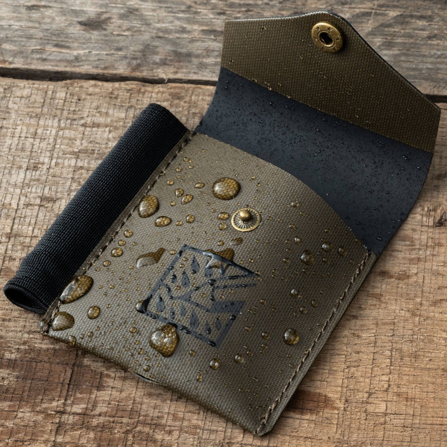 OTG Card Wallet with Pen Loop - Dark Green TPU