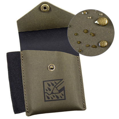 OTG Card Wallet with Pen Loop - Dark Green TPU
