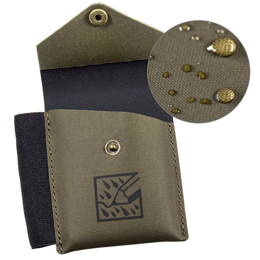 OTG Card Wallet with Pen Loop - Dark Green TPU