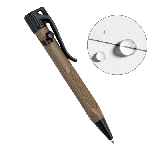 Mini Bolt-Action Pen - Dark Earth