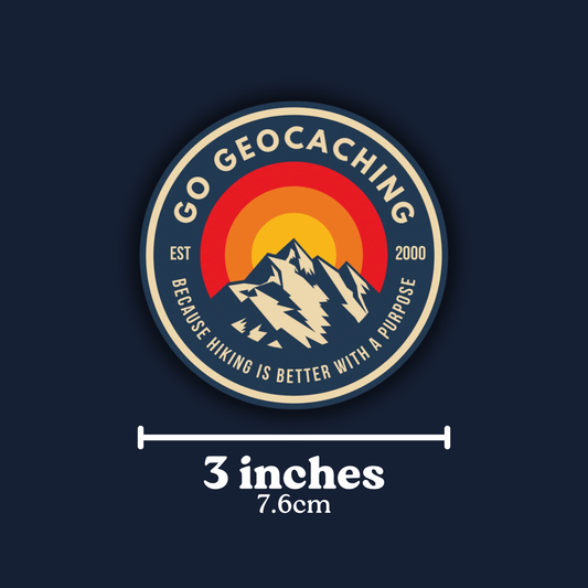 Go Geocaching Sticker