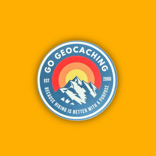Go Geocaching 2.5" Sticker - MISCUT