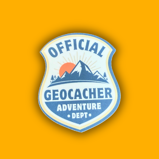 Official Geocacher 2.5" Sticker - MISCUT