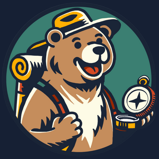 Geo the Bear Sticker
