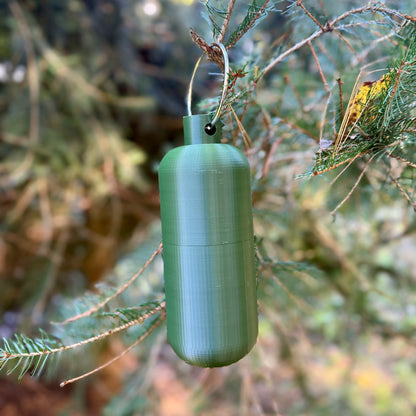 The GIANT Bison Tube Geocache Container