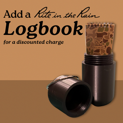 The GIANT Bison Tube Geocache Container