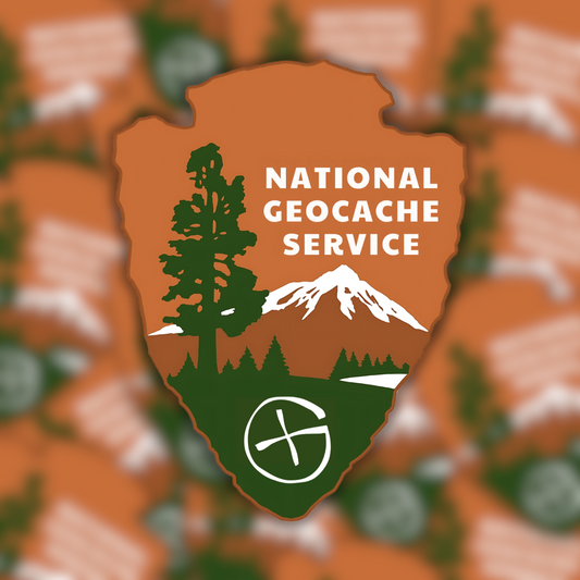 National Geocache Service Sticker