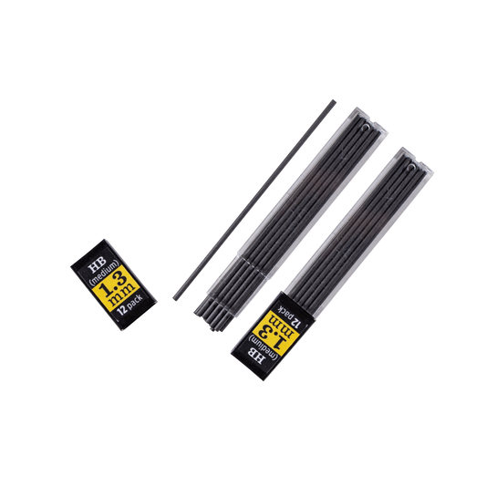 Rite in the Rain Medium (HB) 1.3mm Lead Refills Black - 2 Pack